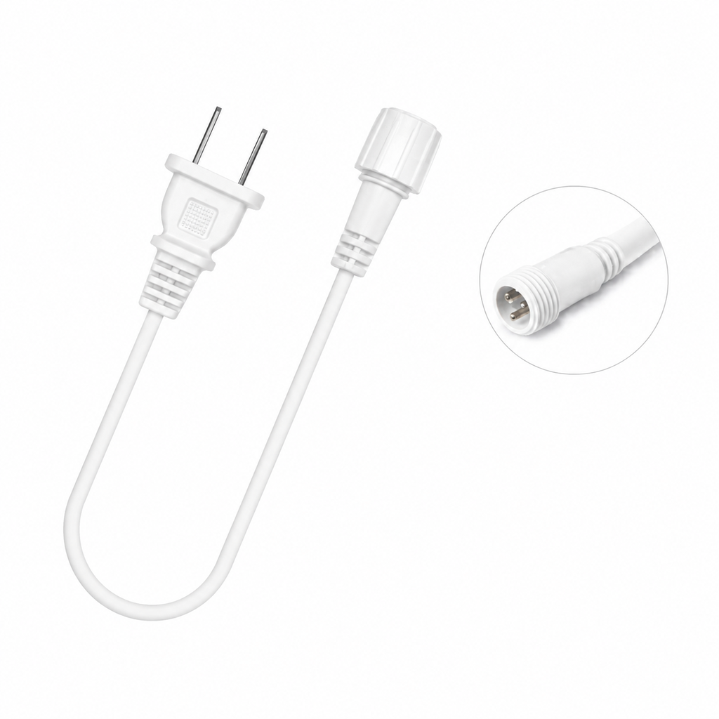 LUCES CABLE DE PODER 2V