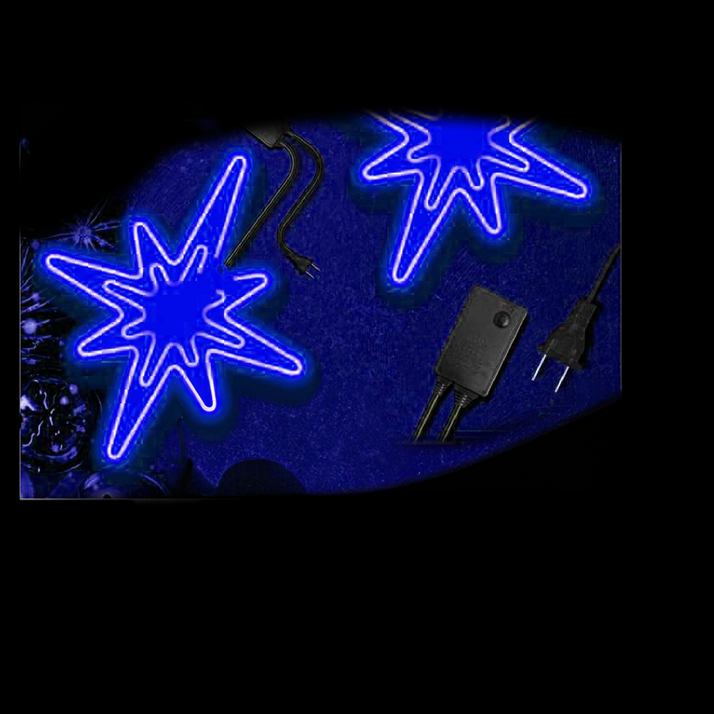 LUCES NEON FLEX FIGURA ESTRELLA FUGAZ CALIDO CON MOVIMIENTO