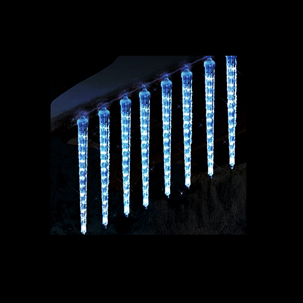 LUCES LED X 8 TUBO HIELO 45CM AZUL 64L (ANCHO 3 MTS) (HEMBRA)