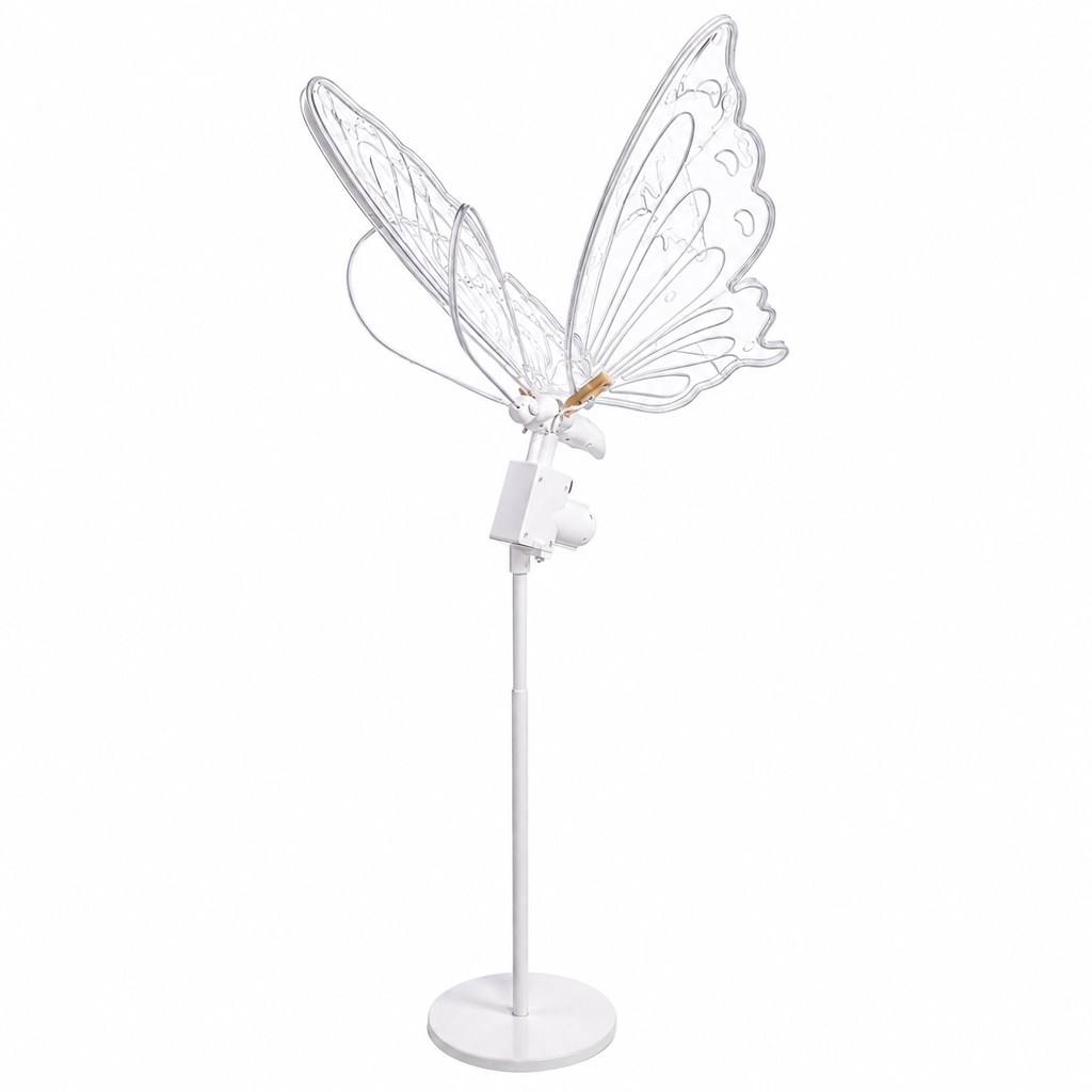 LUCES LED FIGURA MARIPOSA 60CM CON MOVIMIENTO VERDE