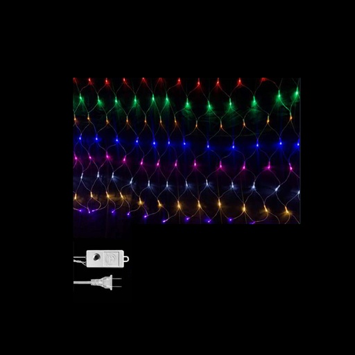 [L2146] LUCES LED MAYA DIGITAL X 480L C/T-MULTICOLOR 6X.80 MTS