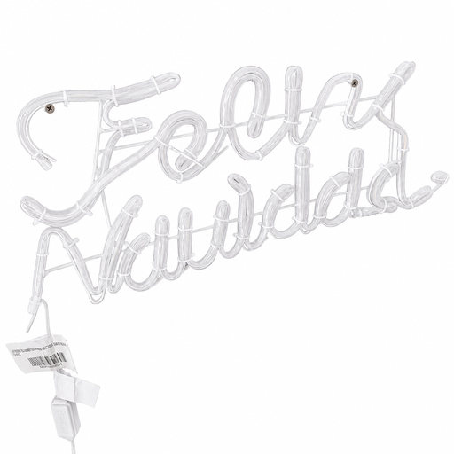 [L2214] LUCES NEON FLEX FIGURA FELIZ NAVIDAD CALIDO CON MOVIMIENTO