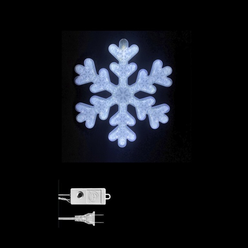 [L2217X] LUCES NIEVE 40 CMS BLANCO 75L CON MOVIMIENTO