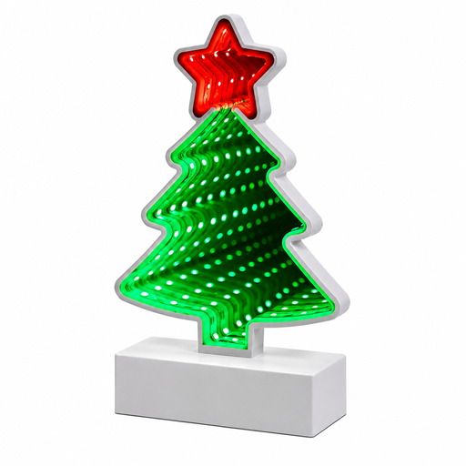 [L2231] LUCES LED FIGURA 3D LENTE ARBOL MULTICOLOR