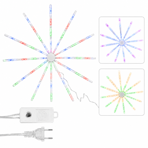 [L1616] LUCES LED 100L TORNADO RGB DIAMETRO 60CM