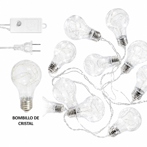[L1641] LUCES LED CORTINA PUNTA 5 ESTRELLA - 5 BOTELLA DE DESEO X 95L C/T-BLANCO 3X0.80 MTS CONTINUIDAD